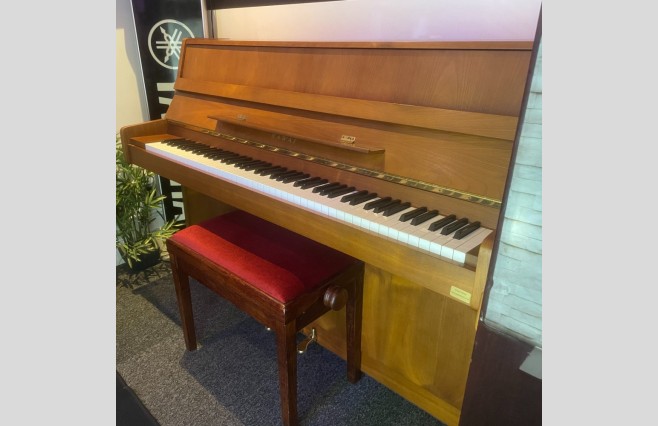 Used Kawai Satin Oak CX4 Upright Piano - All Inclusive Premium Package (SN:M1477442) - Image 6